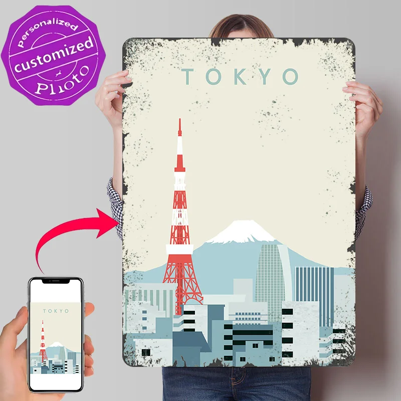 Plakat Tokio Retro Drukowany 3 – Retro Gaming Gifts For Men recenzja i cena