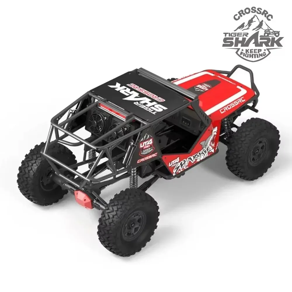 CROSSRC UT4 PRO SHARK 1/7 RC symulacja elektryczny model zdalnie sterowanego samochodu Rock Crawler Off-Road Buggy zabawki dla dorosłych dzieci