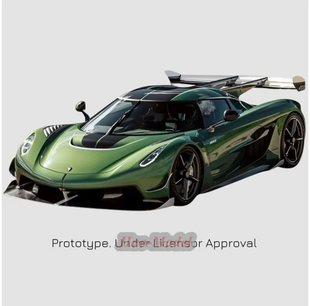 GT Spirit 1/18 لـ KOENIGSEGG JESKO الراتنج دييكاست نموذج سيارة محاكاة لعب الأولاد هدايا عيد ميلاد هواية عرض مجموعة الأخضر