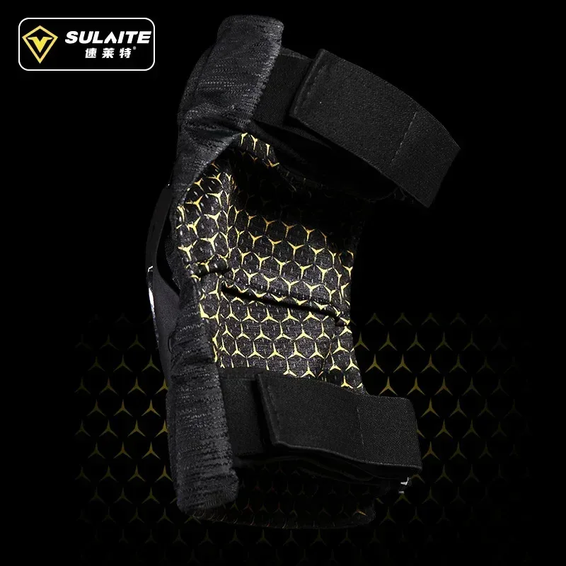 High Impact Motorcycle Sports Knee Elbow Pads Support Strap PP Shell Protectors for Motocross Dirt Bike Mountain Biking Skating
