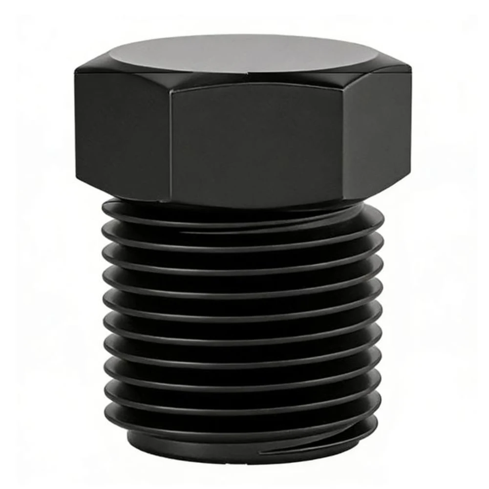 Hex Stoppers for Threaded Pipes Galvanized Oil Bungs with Multi Compatibility for zg for pt RC NPT 15 9.5mm and 17 12.7mm