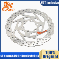 Original 140mm Brake Disc for KuKirin G2 Master G3 G4 Electric Scooter 6 Hole Disc Brake Kugookirin Spare Parts