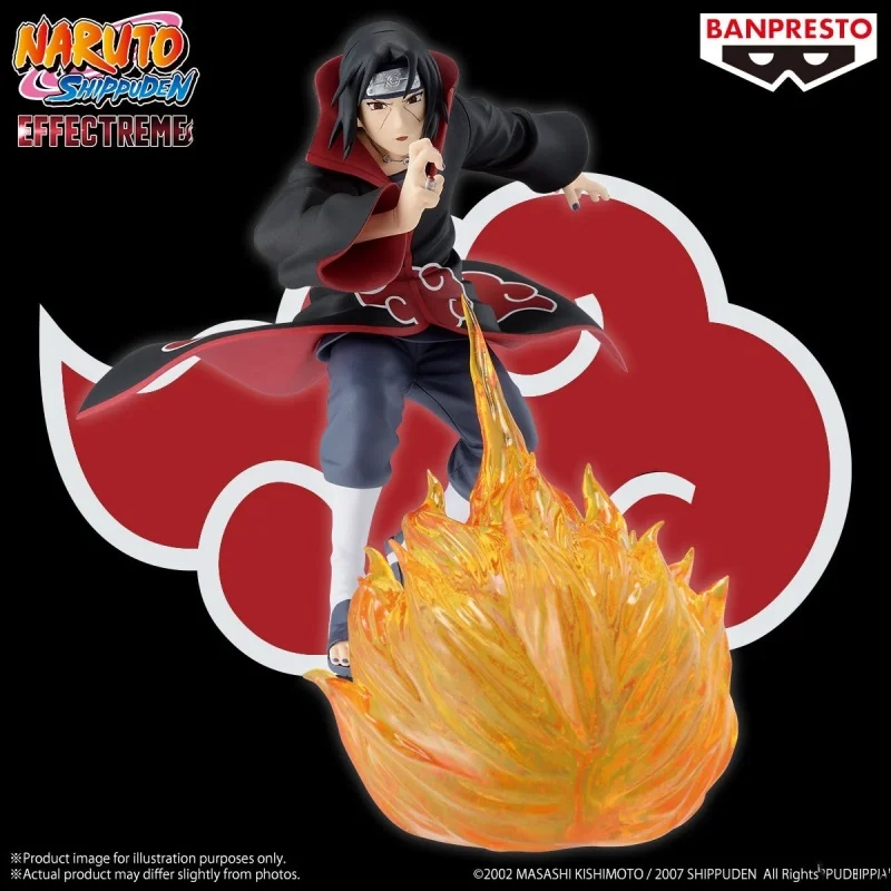 

BANDAI BANPRESTO Original NARUTO Shippuden EFFECTREME UCHIHA ITACHI-II Anime Cartoon Garage Kit Model Decoration Gifts Toys