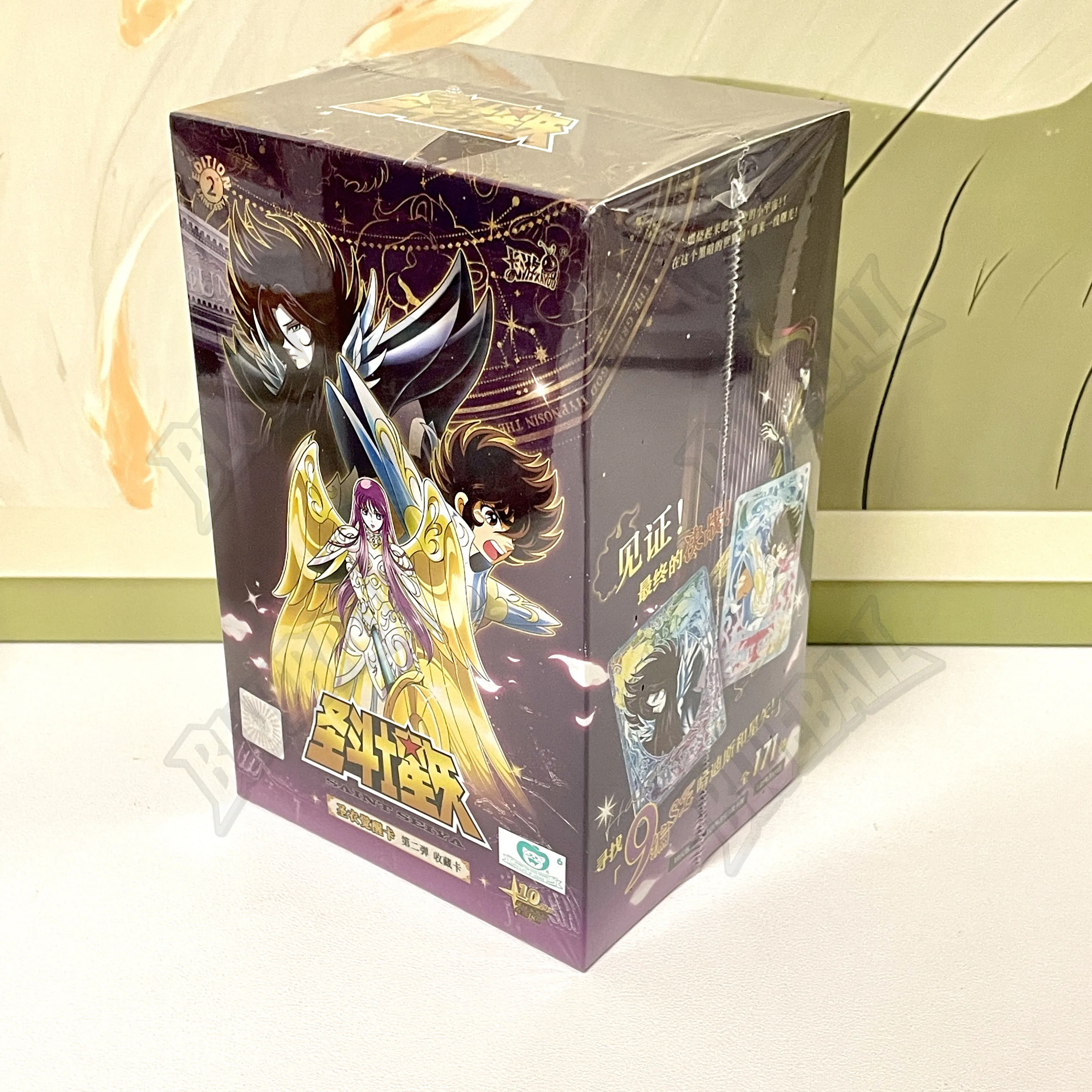 Original Kayou Saint Seiya Sammelkarten Comic-Version Sternvertragspaket Stoff-Erweckungs-Serie Seltene Sammelkarten Spielzeug Geschenk – Detail 4