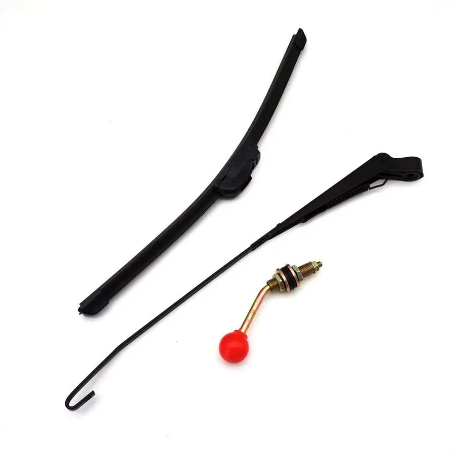 

Universal Manual Windshield Wiper For Polaris Can-Am John Deere UTV Golf Cart