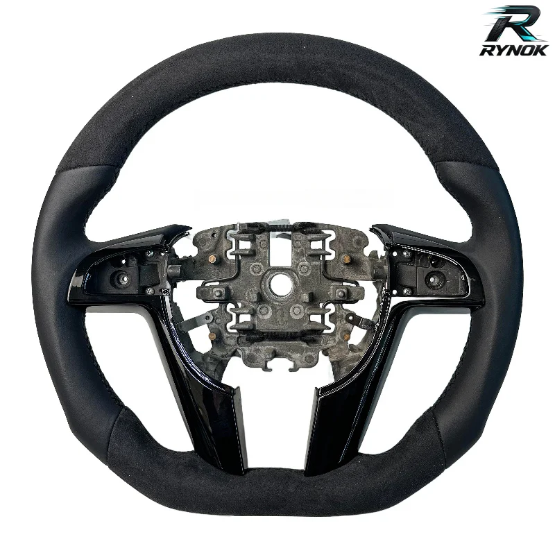 Large Factory Made Customizable Color Changing Black Sports Leather and Car Steering Wheel for pontiac Holden G8