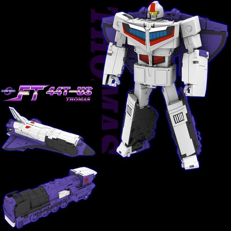 Transforming Robot Toy FANSTOYS FT-44T US Repaint Limited Edition FT44T US Astrotrain G1 Transformation with 3 Modes