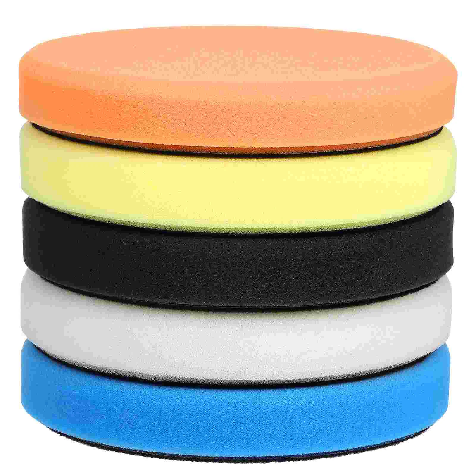 

5 Pcs Buffing Pads Polishing Pads Buffing Pads Sponge Buffer Polisher Pads 6 Inch Car Polishing Tools Car Detailing Kit