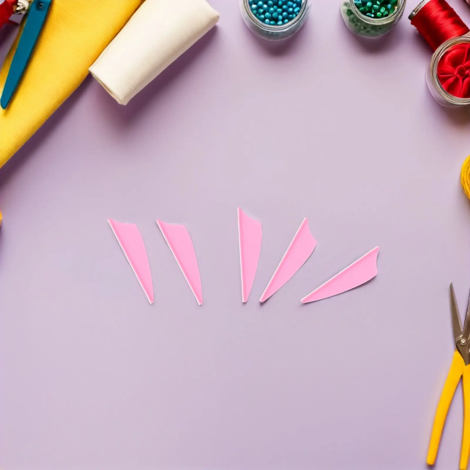 

60 шт. пластиковых опережений для стрел в форме щита для стабильности полета, для стрельбы по мишеням и любительской стрельбы