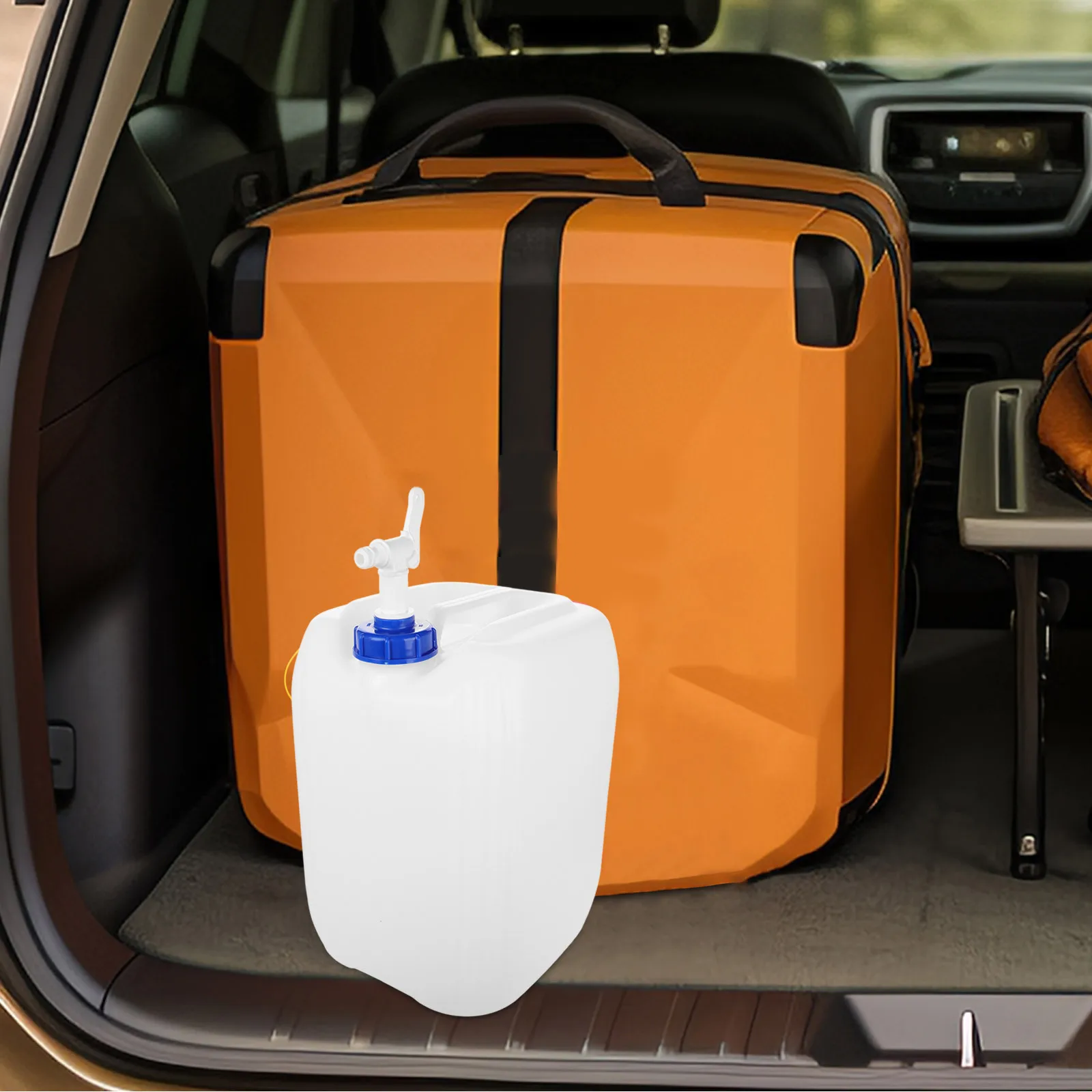 

Portable Travel Car Fuel Dispenser Large Capacity Leak-Proof Water Jug 20L Outdoor Camping Water Storage Container Spout Design