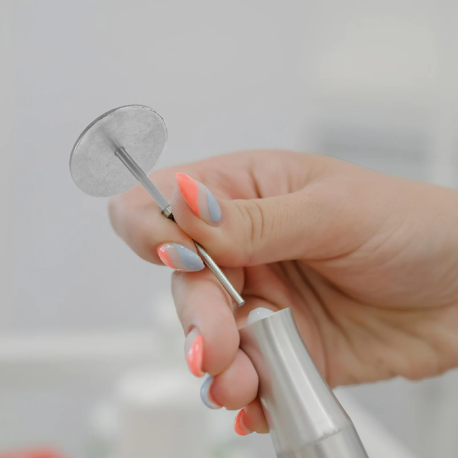 1 Zestaw Frezów do Paznokci Papier Ścierny Dysze Trwałe Precyzyjne Narzędzia do Manicure Pedicure Pilnik do Stóp Do Użytku Domowego Salonu Dyski do Polerowania Paznokci