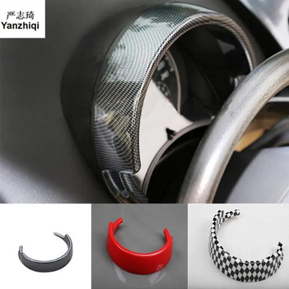 1Pc Car stickers ABS material steering wheel decoration cover for 2003-2012 Volkswagen VW Beetle