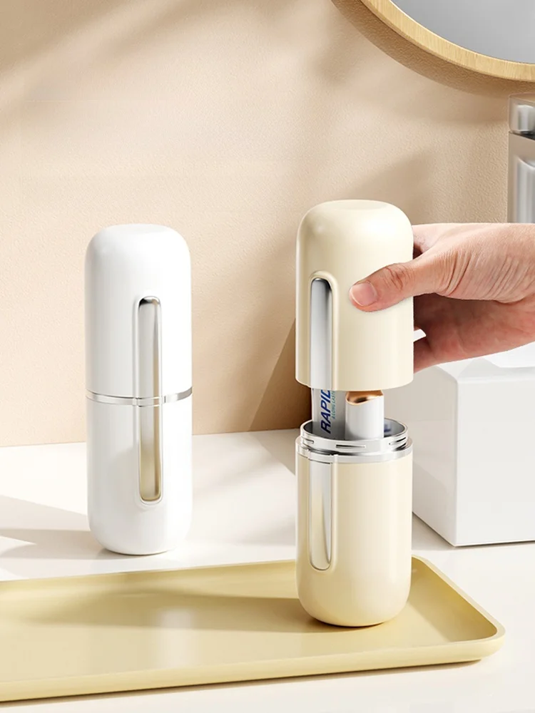 

Портативный дорожный набор для ухода за зубами: стакан для зубной щетки, держатель для зубной пасты, стакан для полоскания рта, стеклянный набор, предметы первой необходимости для ванной комнаты, коробка для зубной пасты, высокая эстетика