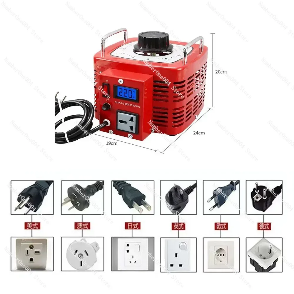 APS-3000W 3 KW 220V Variac Variable Transformer Voltage Regulator single-phase adjustable 0-300V AC regulating power supply