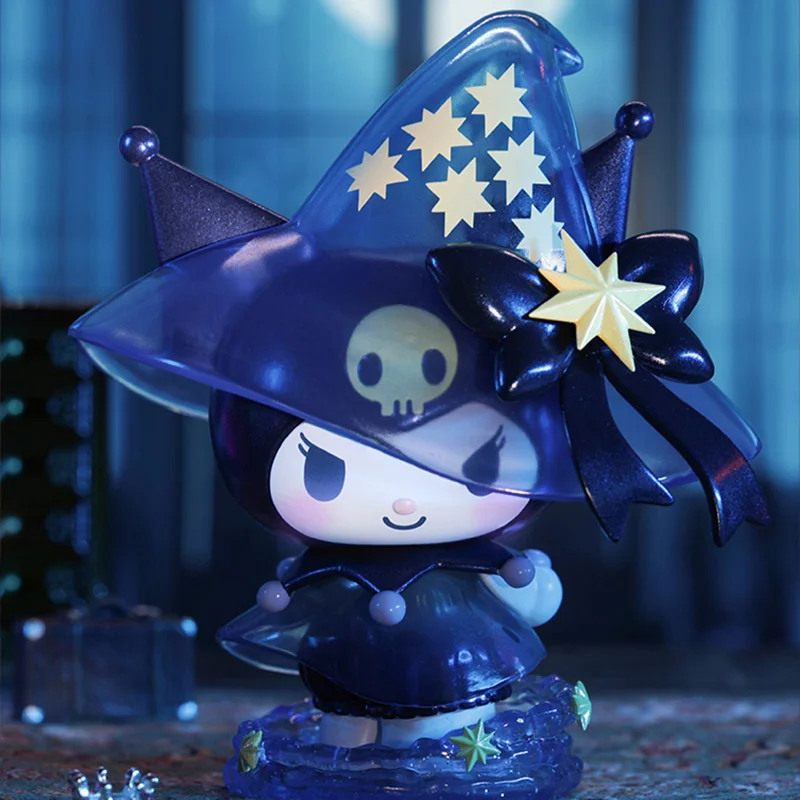 Nueva Sanrio Kuromi la serie del desfile de la bruja caja ciega figura de Anime modelo bolsa sorpresa decoración Kawaii estatuilla niños regalos Juguetes