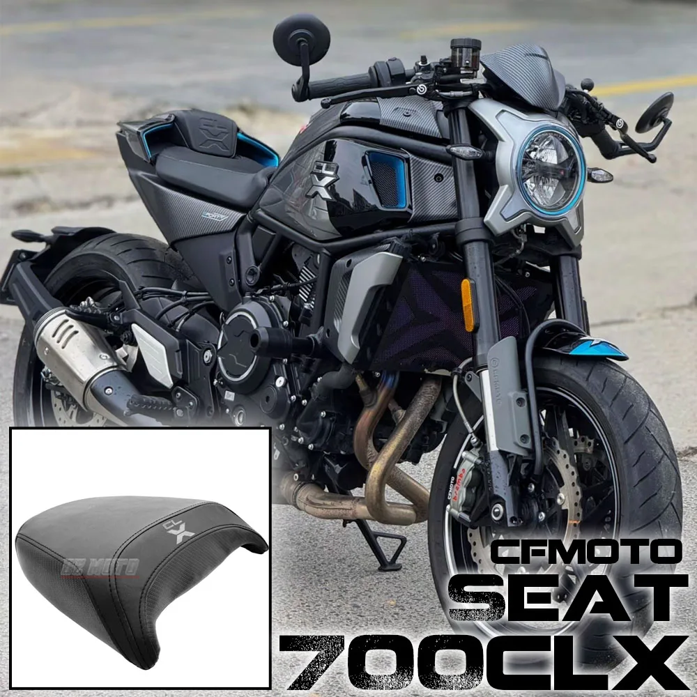 

For CFMOTO CL-X 700 700CLX 700CL-X CLX700 Sport Motorcycle Full Leather Waterproof Seat Cushion Rear Seat Cushion