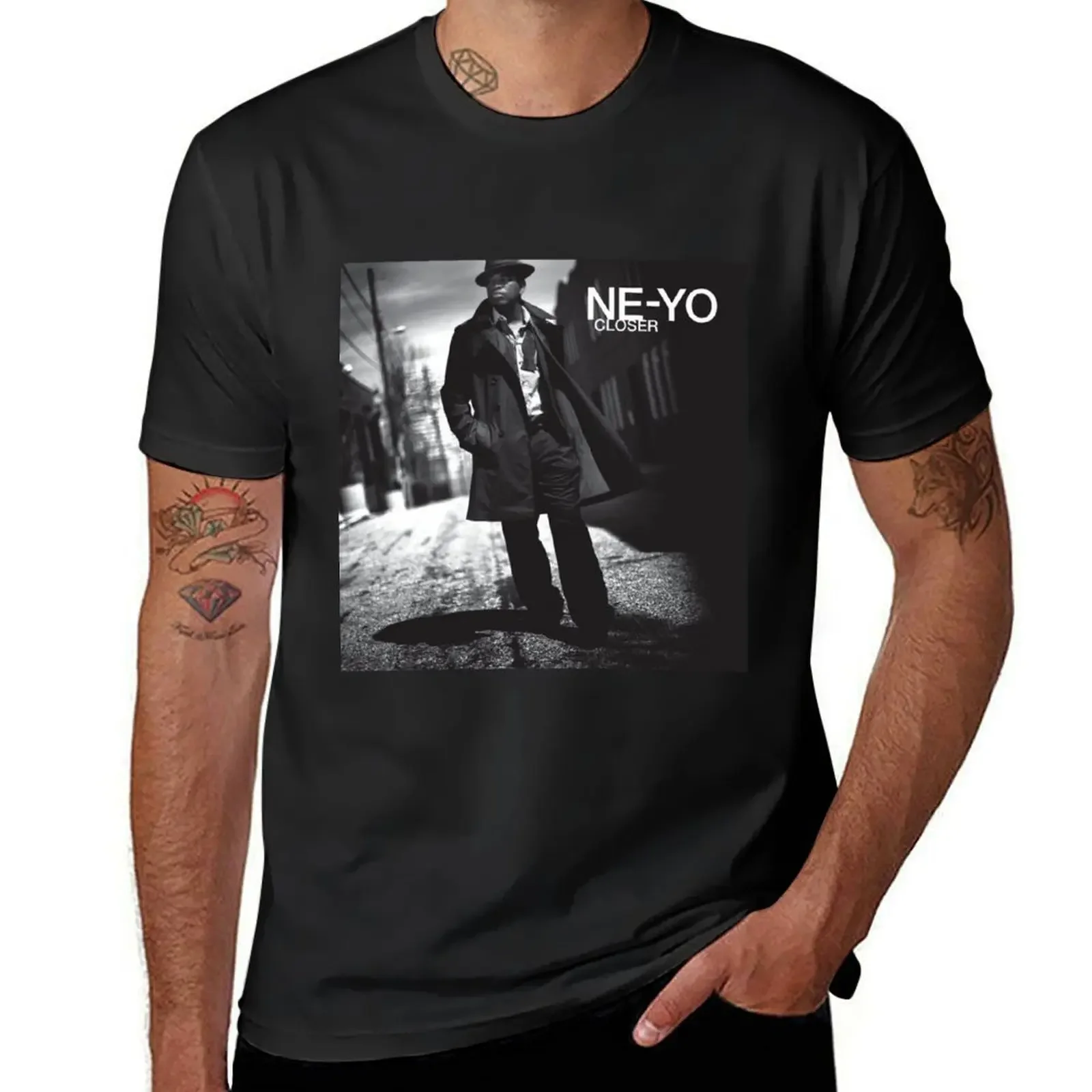 Ne Yo closer T-Shirt plain oversized t shirt tops mens white t shirts