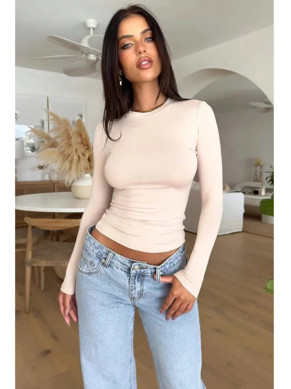 ملابس داخلية نسائية طويلة مثيرة بقصة ضيقة من Cleanfit Sle بتأثير ثلاثي الأبعاد قابلة للتنفس ومريحة Ciwalk مناسبة مقاس A-Line S... #4