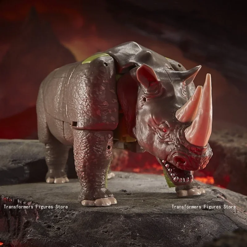 In Voorraad Originele Transformers WFC-K27 Rhinox G1 Film Figuur Model Anime Actie Vervorming Robot Speelgoed Festival Populaire Geschenken
