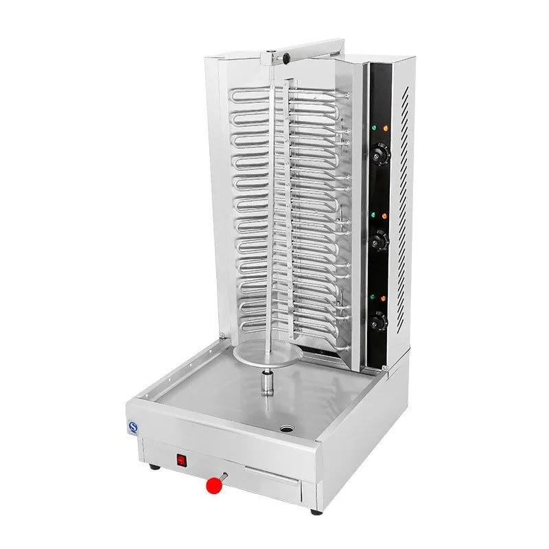 Commercial Automatic Middle East Barbecue Turkey Brazil Barbecue Machine Braised Meat Bibimbap Stove Roujiamo Machine
