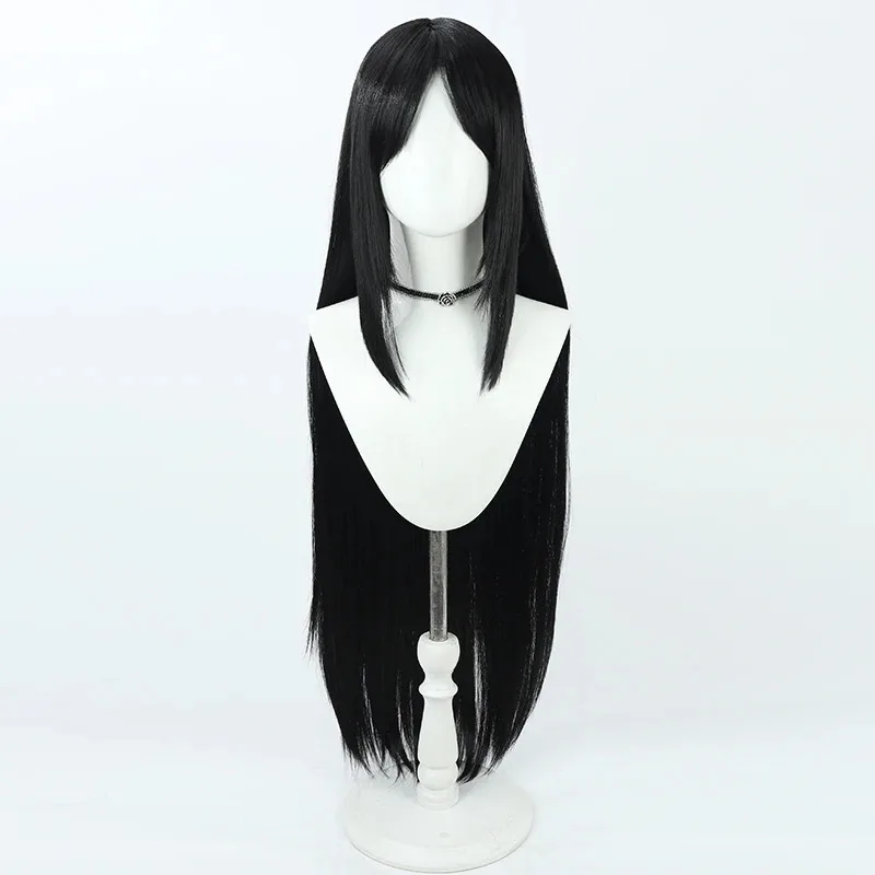 

2025 aaa Game Arknights Ines Косплей Парик 100 см Длинные Черные Термостойкие Синтетические Волосы Хэллоуин Ролевые Игры Вечеринка Карнавал + Fre