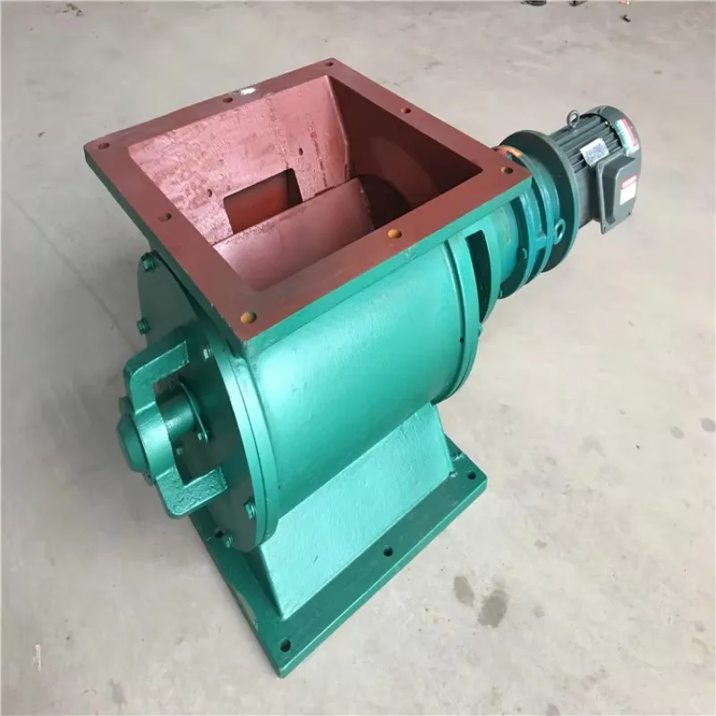 Katup Baja Karbon Berkualitas Tinggi dari Produsen, Katup Pelepas Udara Pneumatik Tipe Bintang/ Rotary Airlock