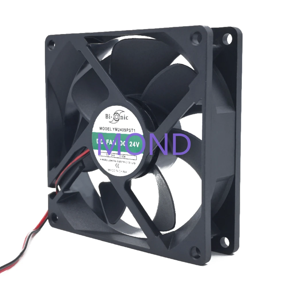 YM2409PST1 Bi-onic Inverter Cooling Fan Inverter Frequency Converter Chassis Power Supply Fan 9025 24V 0.27A 0.35A 9cmx