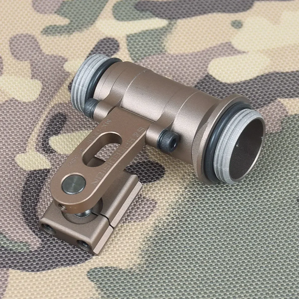 Tratical broń pistolet uchwyt na latarkę do kasku ARC szyna Picatinny Surefire M300B M300C M300V seria Scout IR mocowanie światła stroboskopowego