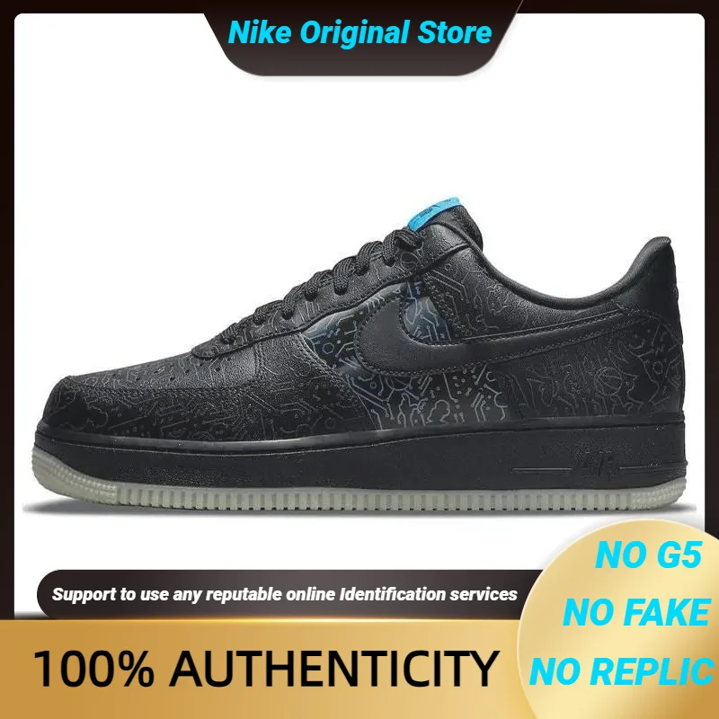 

Кроссовки Nike X Sapce Jam Air Force 1, низкая обувь с компьютерным чипом, DH5354-001