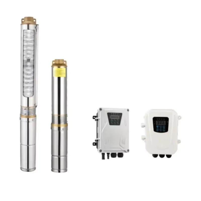 

SPX 100 M Deep Well Solar Water Pump Kit 3 Inch Submersible DC Brushless Bore Pump High Pressure Stainless Steel Solar Powered