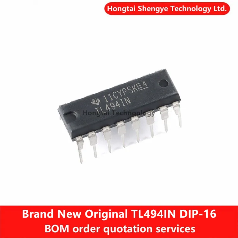 New Original Direct Plug TL494IN PDIP-16 300KHz PWM Controller Chip