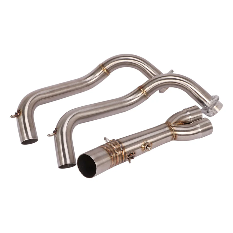 Full Exhaust For YAMAHA MT-07 FZ-07 MT07 FZ07 XSR700 Motorcycle System Modified Escape Muffler DB Killer Front Connect Link Pipe