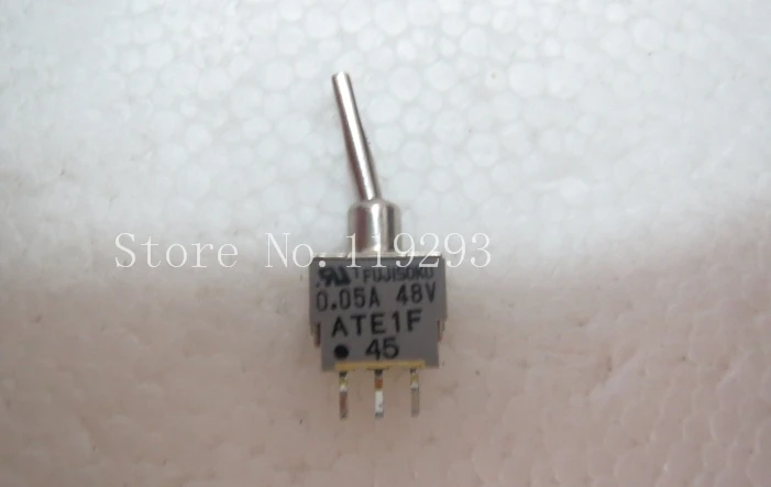 [BELLA]ATE1F Fujitsu 0.05A 48V 3 feet unilateral reset switch miniature toggle switches--10PCS/LOT