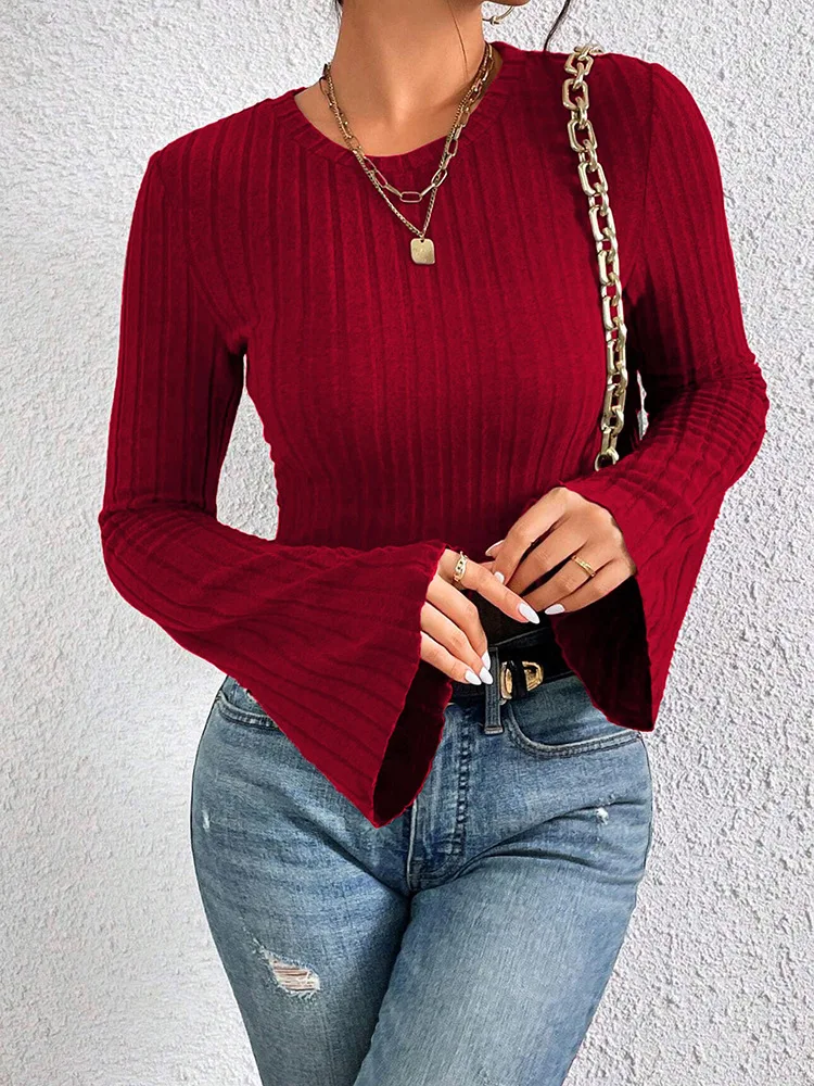 Women's -shir T Shirt Woman T-shirts Female Clothing Women's Long Sleeve Top T-shirt Tops for Woman Pinterest Clothes Tshirt