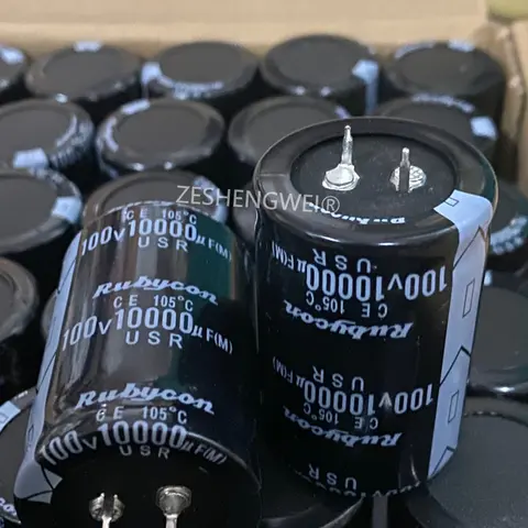 30-2PCS 100V10000UF Electrolytic capacitor 10000UF100V 10000uf 100v 35*50mm Amplifier Audio Filter Capacitors