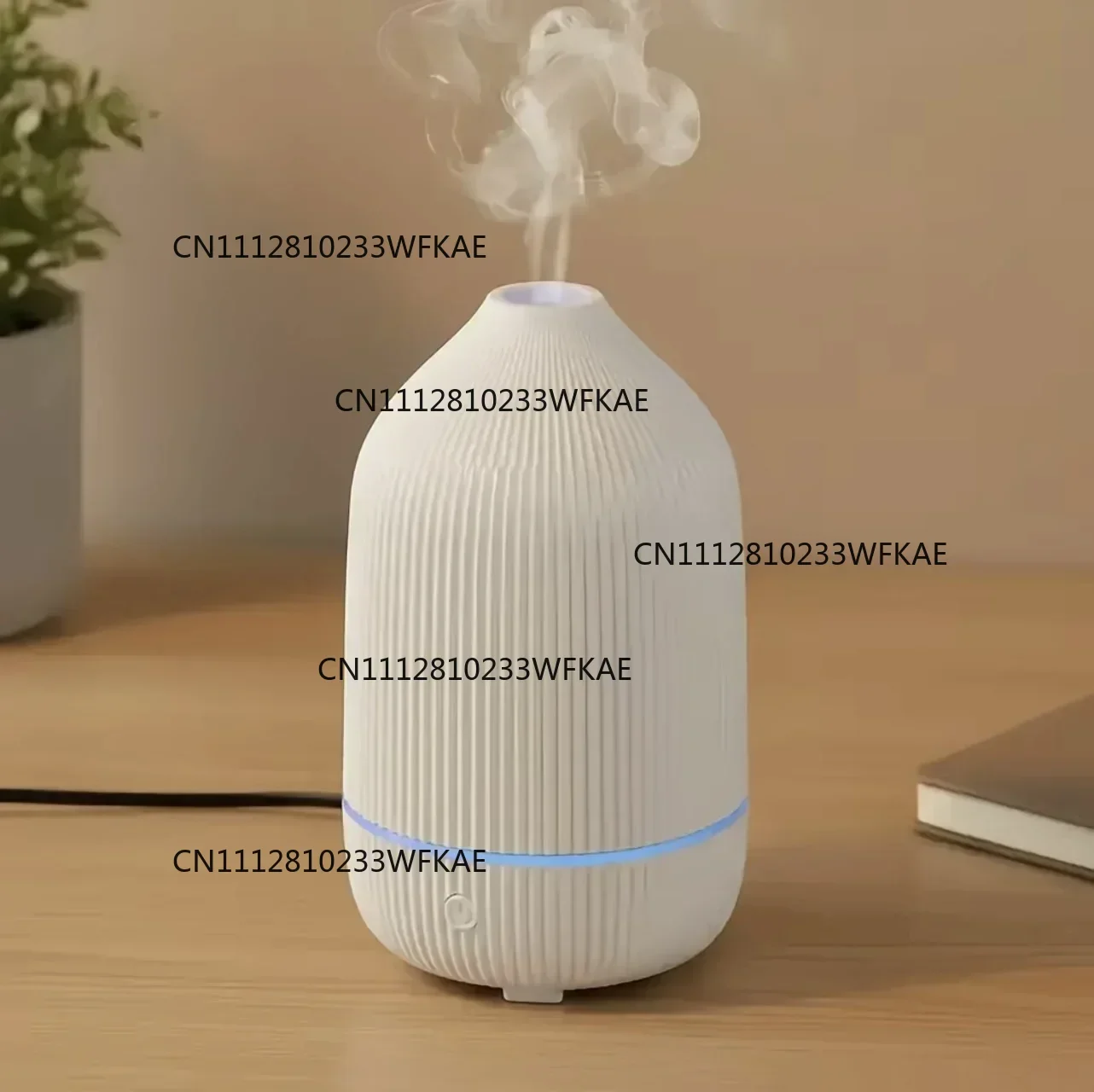 USB Powered Ultrasonic Aroma Diffuser 7 Colors LED Light Portable Essential Oil Humidifier for Home Office Desk