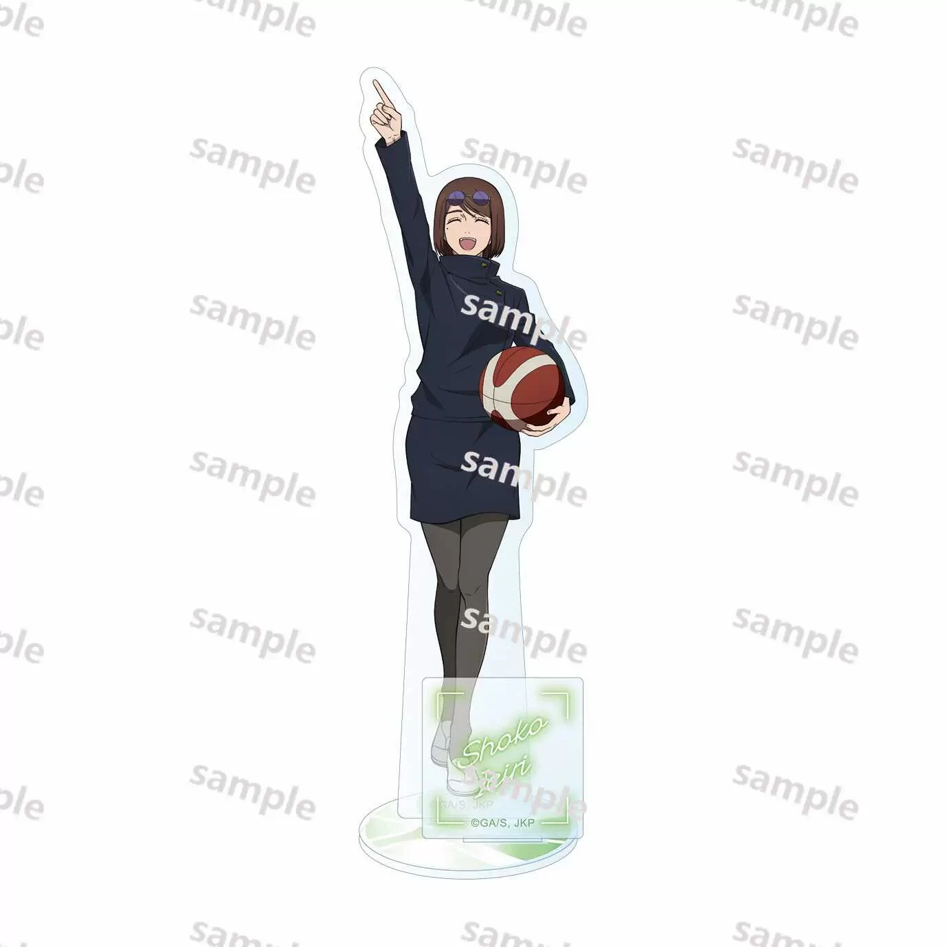 Anime Game Jujutsu Kaisen Satoru Gojo Basketball Stand Figure Acrylic Model Plate Cosplay Collection Desktop Decor Xmas Gifts