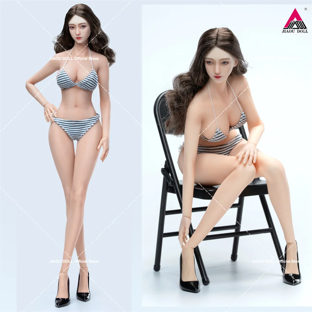 

W TOYS 1/6 Xiaoru Girl, бесшовное тело, гибкая силиконовая тонкая талия, 12 дюймов, фигурка женщины-солдата, тело, белая/кукла из пшеничной кожи