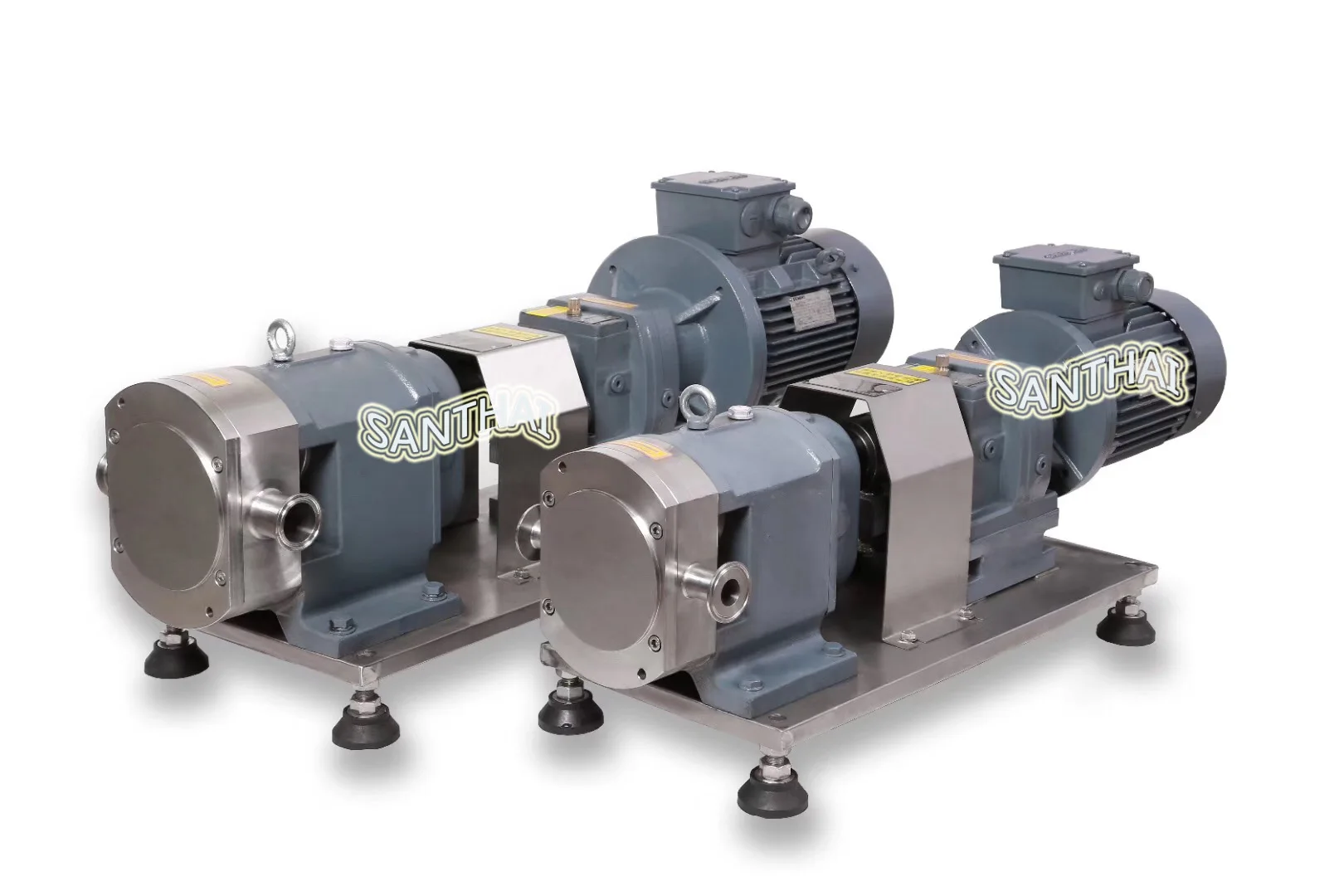 SANTHAI Food / Fruit / Dairy /  Transfer Hygienic Single screw Pump