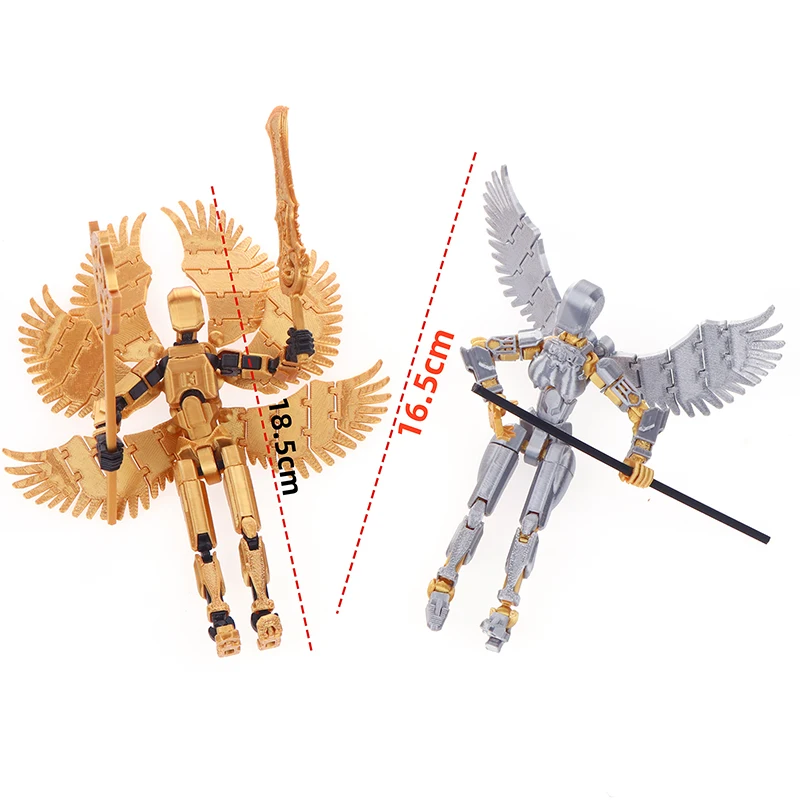 1 Set DIY Decompression Tool Lucky 13 Figure Robot Toys Joint Movable 3D Printing Generation Dummy Titan13 Doll Action Figure