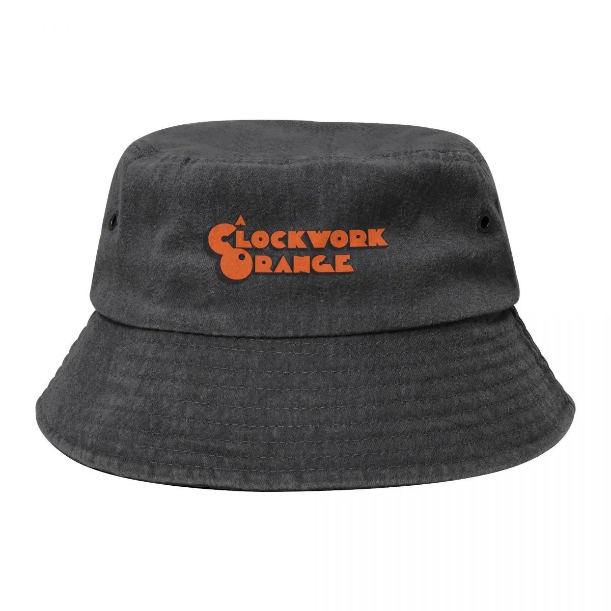 

Clockwork Orange Cowboy Denim Fisherman Hat With Printing