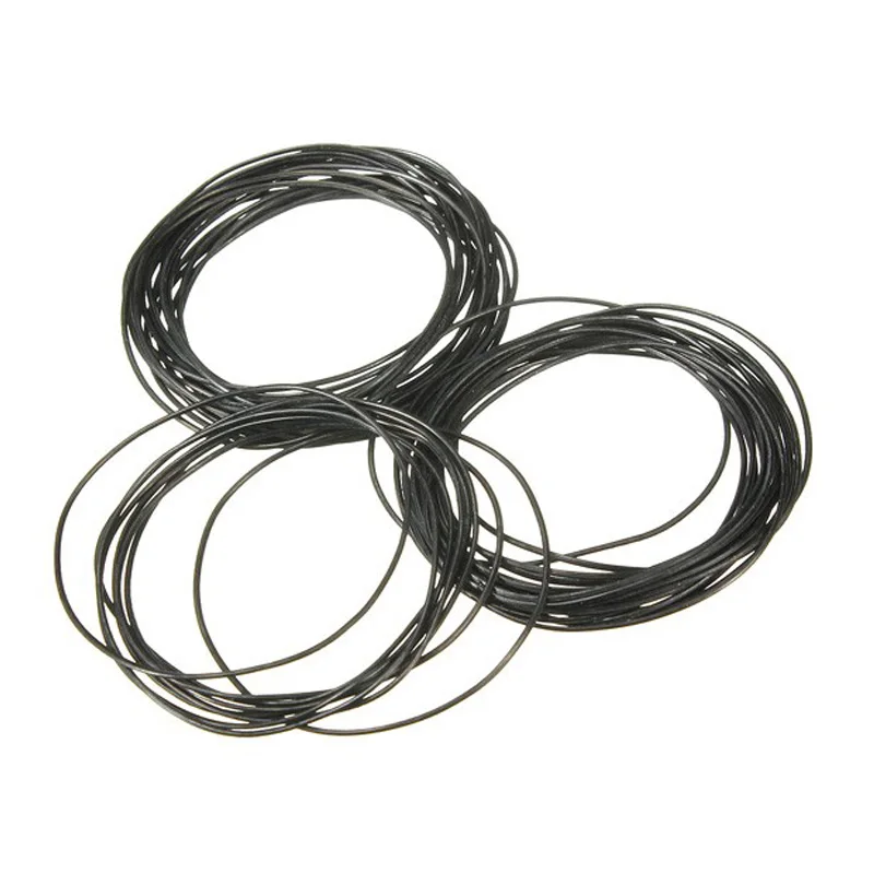 0.5mm 0.6mm 0.7mm 0.8mm 0.9mm Rubber O-Ring  Watch Back Cover Gasket Case Seal Washer Replacement