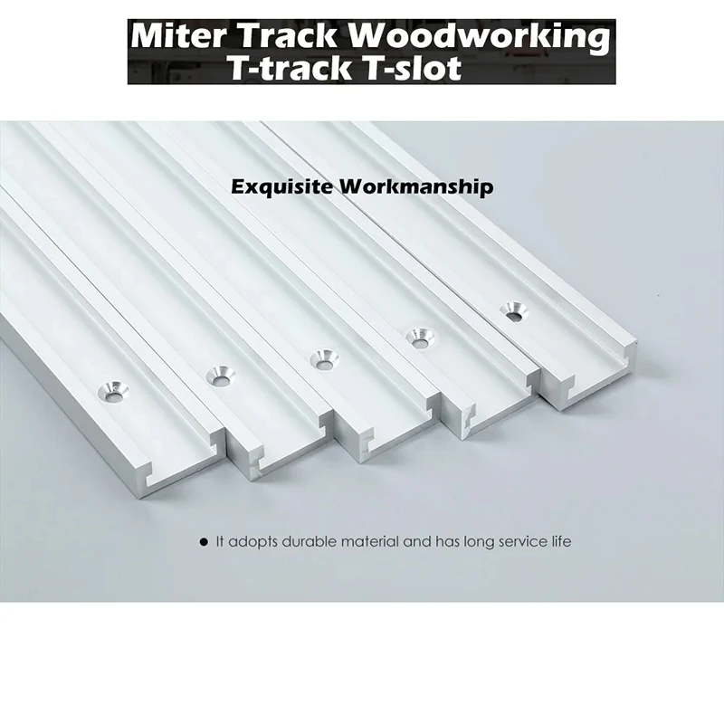 Holzbearbeitung DIY Werkzeug Aluminiumlegierung Gehrungsschiene Holzbearbeitung T-Schiene T-Nut für Tischkreissäge Router Tisch – Detail 21