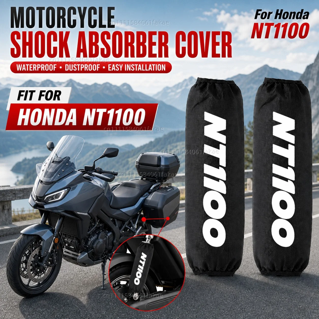 

For Honda NT1100 CB1100X NT 1100 CB 1100 X Motorcycle Rear Shock Absorber Protector Cover 270mm 350mm Suspension Protection