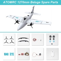 ATOMRC FPV RC Plane 1270mm Beluga Spare Parts 7040 Propeller Battery Hatch Motor Base Nose Cone etc.