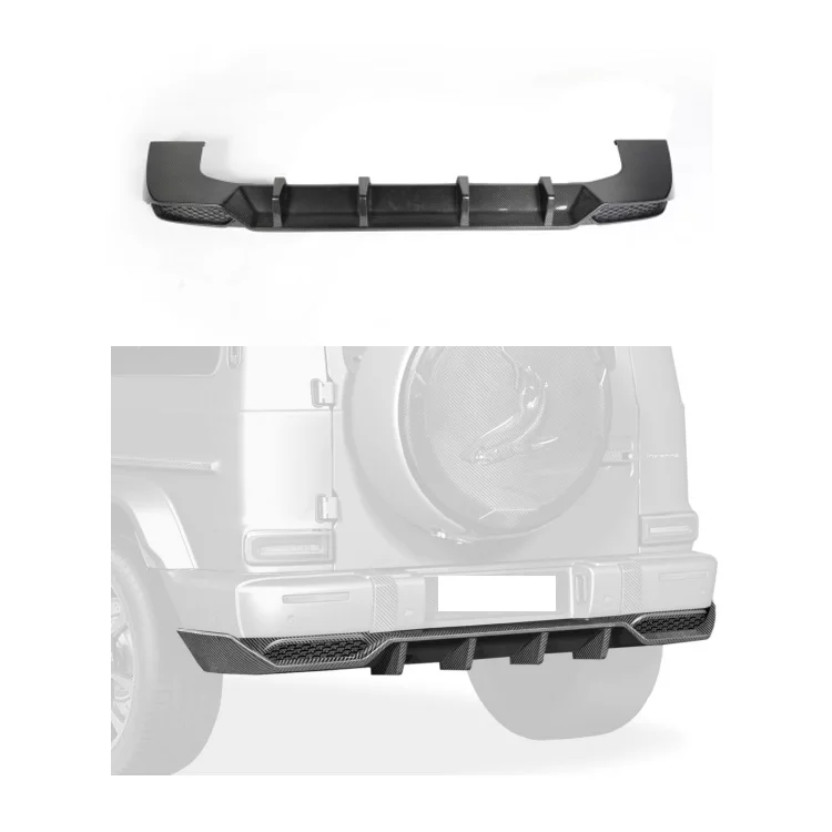 

Задний диффузор Damei W464 G63 из углеродного волокна, новые автозапчасти, включая задние губы W463A, губы заднего бампера на 2019-2025 гг.