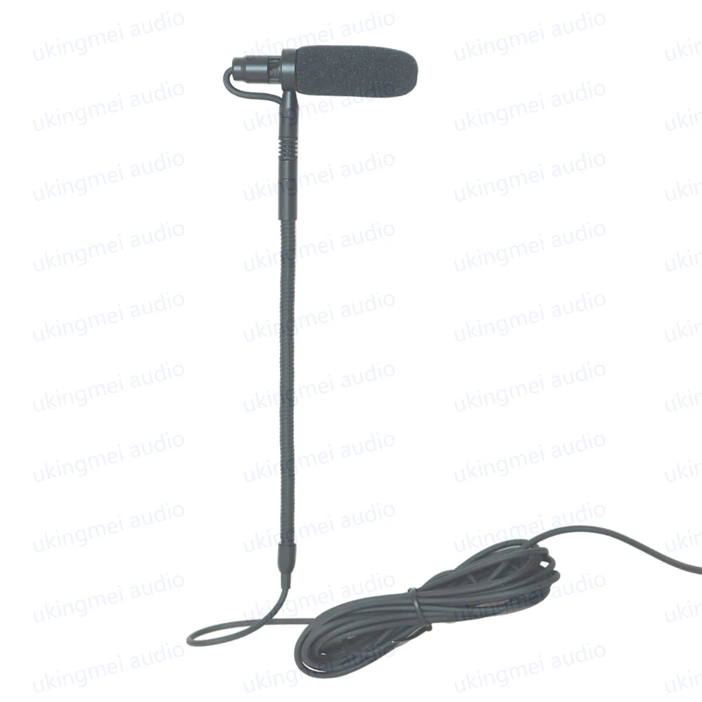 Professional Musical Instrument Condenser Gooseneck Microphone System For Guitar Saxophone Violin Piano Cello Bass Clarinet