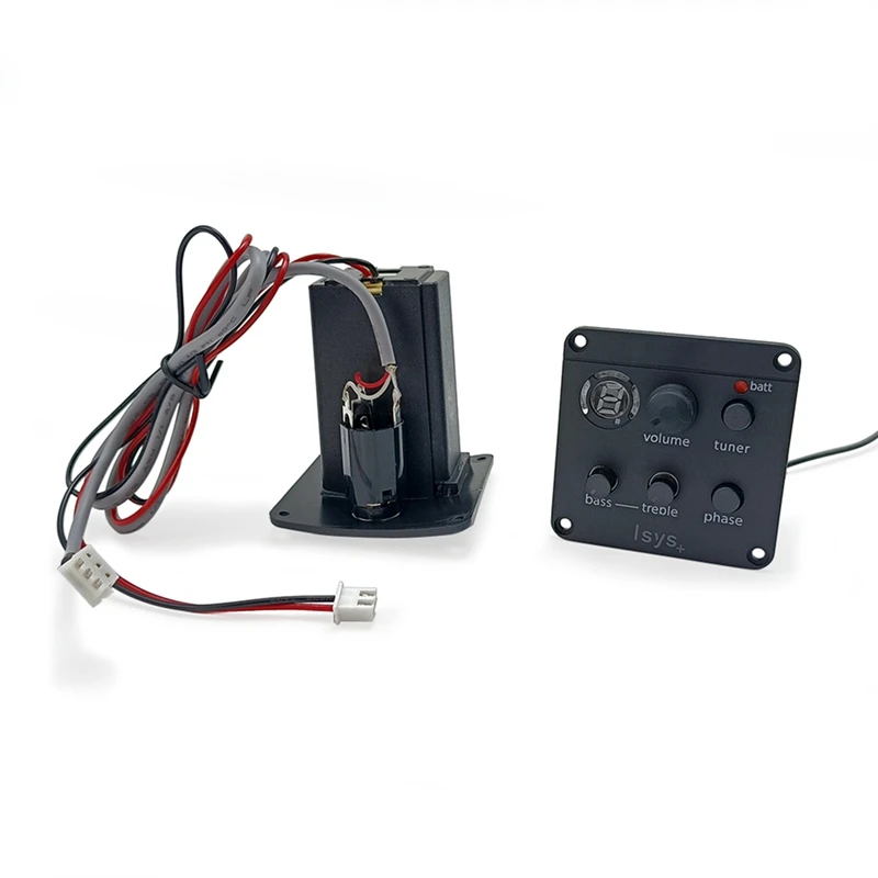 Retail Acoustic Guitar Pickup ISYS+ EQ Preamp System For Acoustic Guitarra Amplifier Adjustable Sound Guitar Accessories