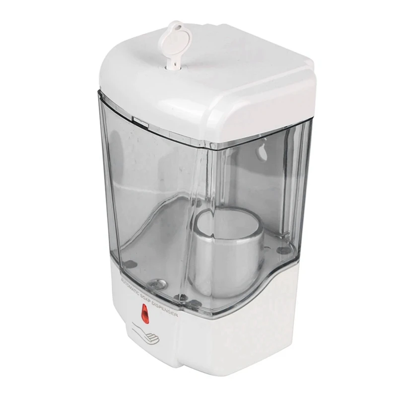 TOP 700Ml pompa per lozione senza contatto con montaggio a parete Dispenser automatico di sapone con sensore IR liquido senza contatto per cucina bagno