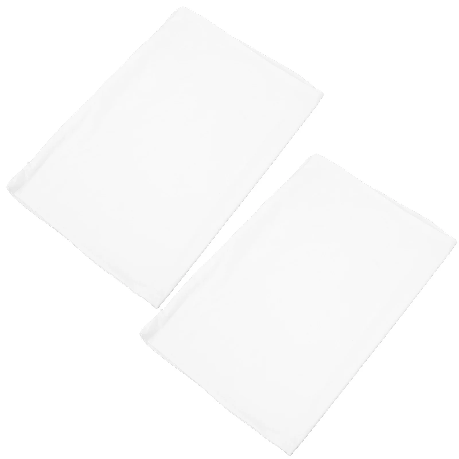 

2Pcs Cotton Pillow Pillowcase Standard Size Solid Color Breathable Soft Zipper Bedding Covers Pillow Protectors